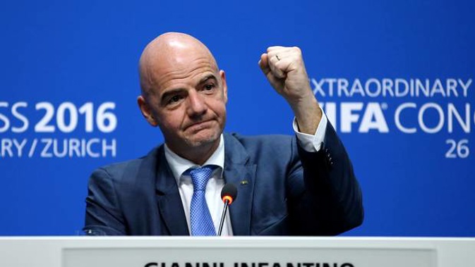 FIFA President Gianni Infantino. Photo / Getty Images
