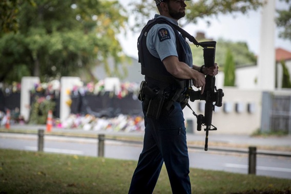 A teen, who cannot be named, has been arrested for objectionable material after the Christchurch terror attacks. (Photo / Herald)