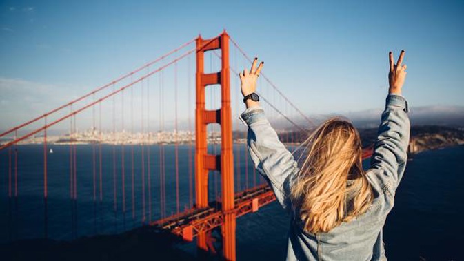Premium economy fares to San Francisco are going down as the agent and airline try to stimulate demand. Photo / Getty Images