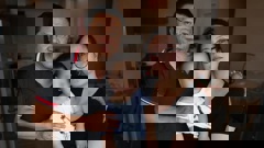 Doug Chen, Lucas Chen and Annie Zhang who may be forced to live apart because of the Immigration Minister's refusal to grant residency. (Photo / Doug Sherring)