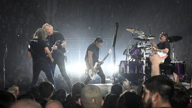 In response to the extraordinary demand of Kiwi rock fans, Metallica will perform a second concert in Auckland. Photo / Getty Images