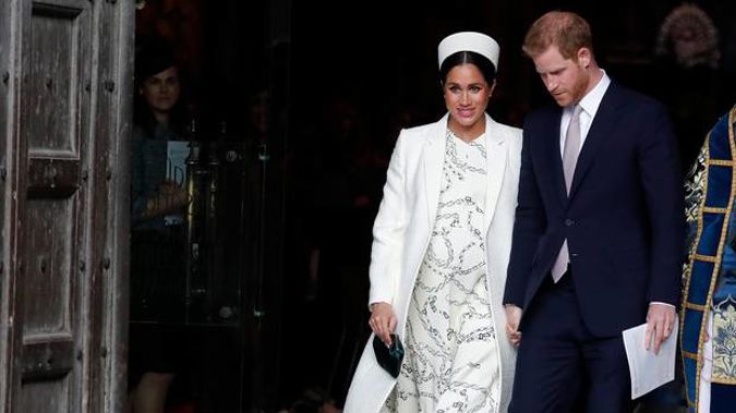 Meghan, the Duchess of Sussex and Prince Harry, Duke of Sussex, are expecting their first child together in April. Photo / AP
