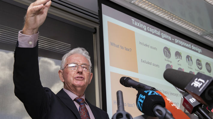 The Government is still assessing the proposal, put forward by Sir Michael Cullen's Tax Working Group, and will respond by the end of the month.