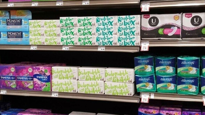 Organic Initiative sells bio-degradable sanitary products for women. (Photo / NZ Herald)