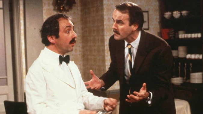 The John Cleese classic Fawlty Towers has topped the poll. (Photo / Supplied)