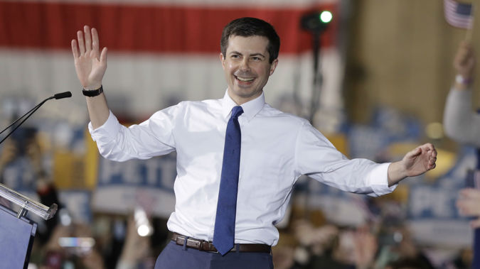 Pete Buttigieg says he can beat Donald Trump in 2020. (Photo / AP)