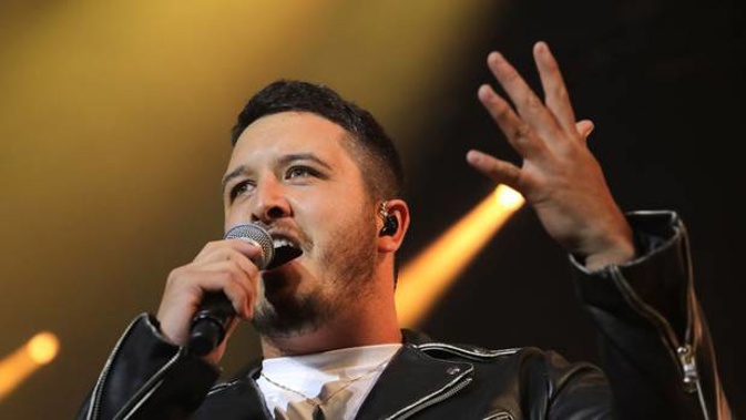 Matiu Walters of Six60 performs during the You Are Us/Aroha Nui Concert at Spark Arena on April 13, 2019 in Auckland, New Zealand. (Photo / Getty)