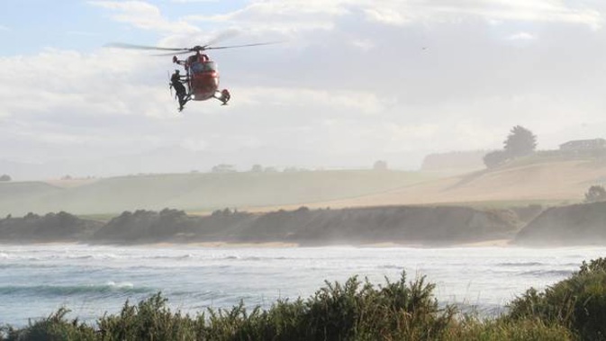 A major search operation is under way after a private helicopter went missing in the Auckland Islands, south of New Zealand. Photo / File