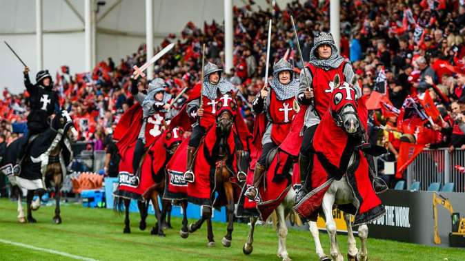 In a 1 News poll, 76 per cent opposed a name change for the Crusaders. Photo / Getty Images