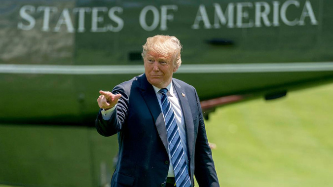 President Donald Trump. Photo / AP