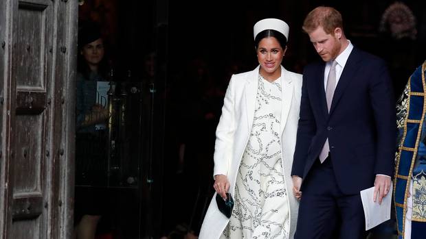 Social media has been in a frenzy since the Duchess of Sussex's reported due date in April came and went. Photo / AP