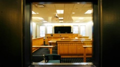 The hearing was heard in a closed courtroom in the High Court at Auckland. (Photo / Greg Bowker)