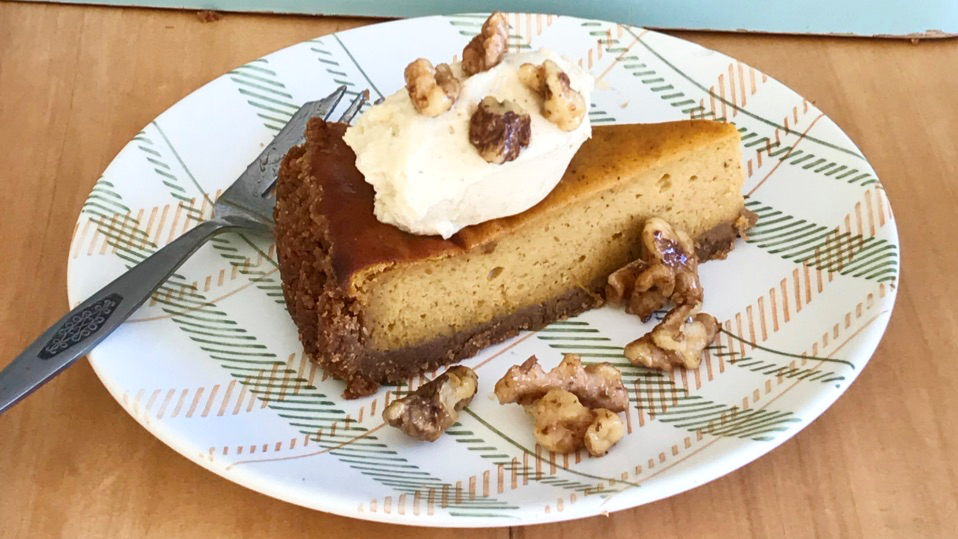 Nici Wickes: Pumpkin and Maple Pie with Cinnamon Honey Creme