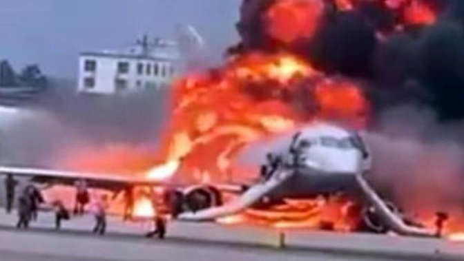 The explosion of a Russian plane yesterday is the latest tragedy this year. (Photo / AP)