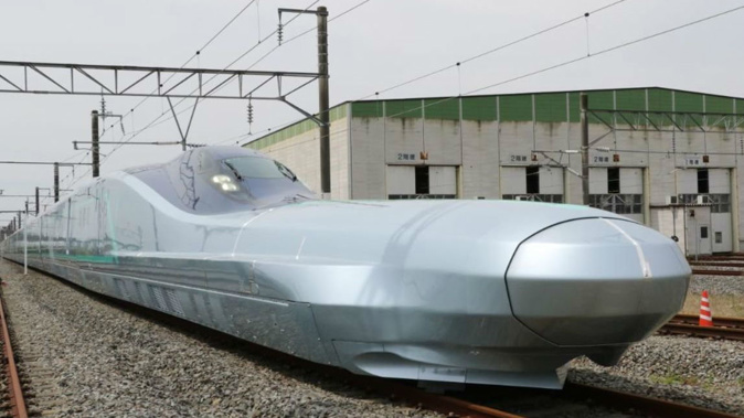 The ALFA-X version of the Shinkansen train. (Photo / East Japan Railway Company via CNN) 