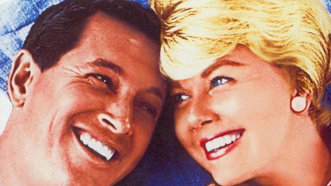As she will be remembered - Doris Day in a scene with co-star Rock Hudson. Photo / File
