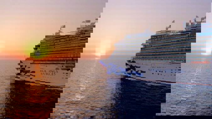 The passengers were travelling on the Royal Princess cruise ship. Photo / Supplied