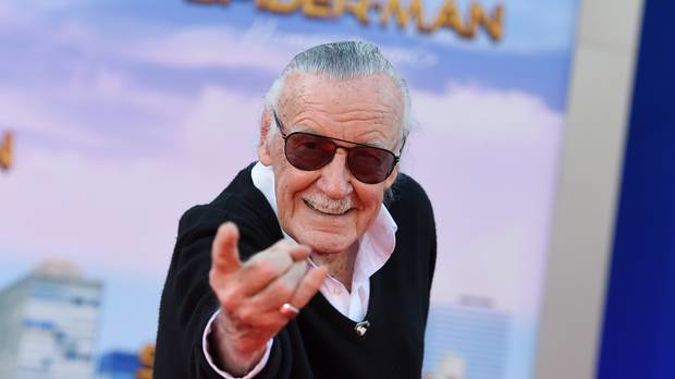 Marvel legend Stan Lee was 95 when he passed. (Photo / AP)
