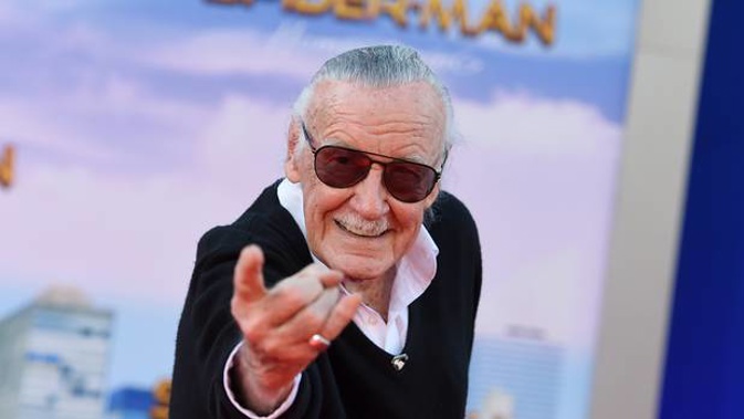 Marvel legend Stan Lee was 95 when he passed. (Photo / AP)