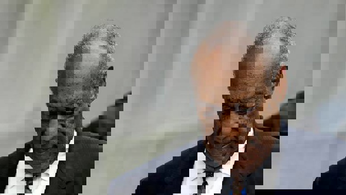 Bill Cosby pictured at the Montgomery County Courthouse. (Photo / AP)