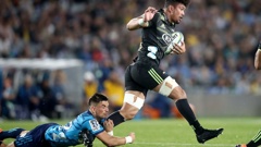 Ardie Savea had another monster performance against the Blues last Friday. (Photo / Getty)