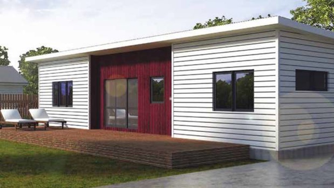 Compact homes are sold through Bunnings Trade. (Photo / Clever Living Co.)