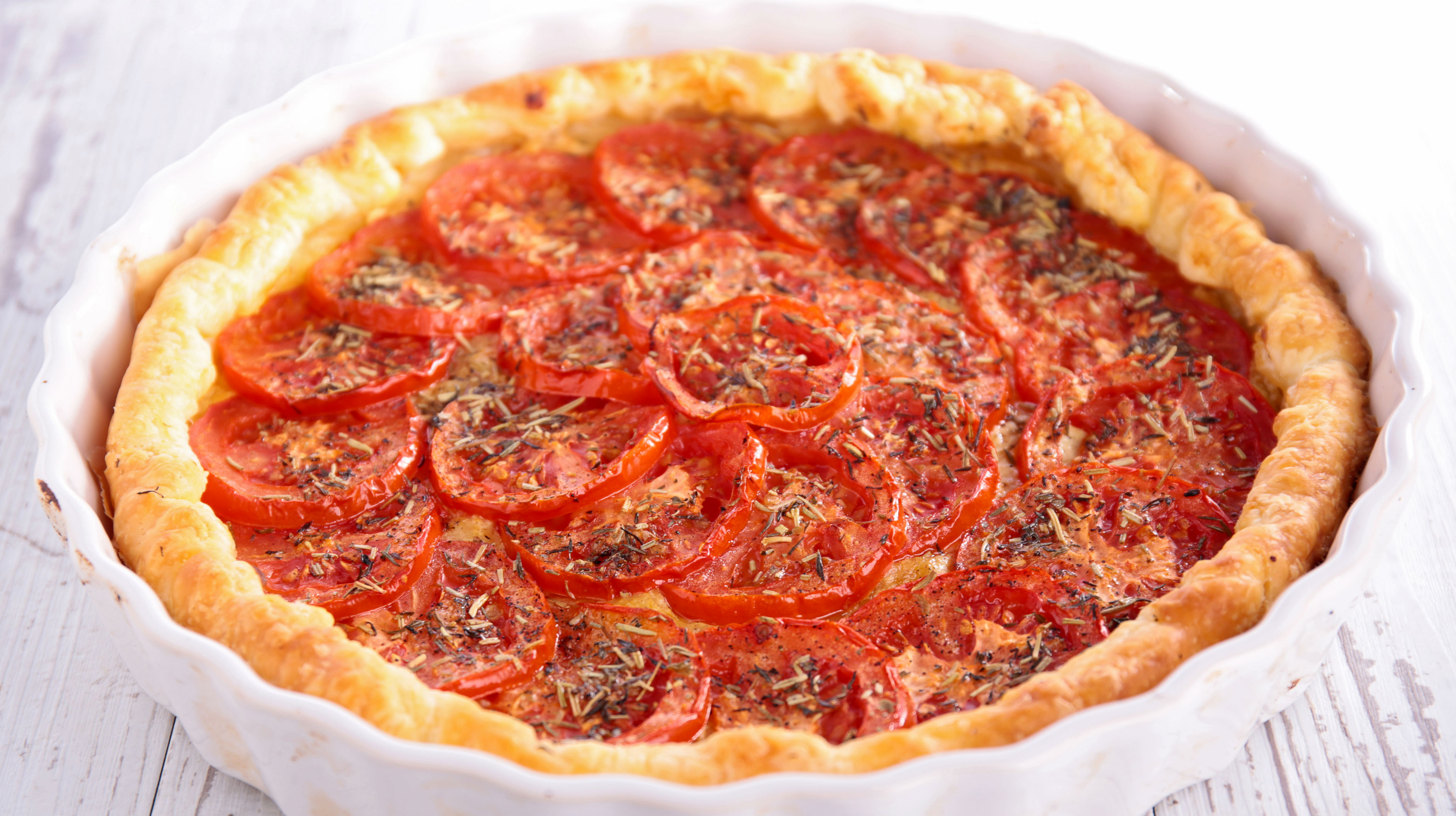 Nici Wickes: Tomato and mustard tart