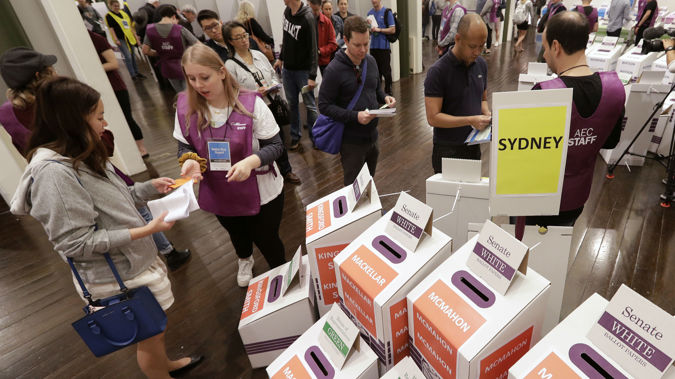 The Opposition is expected to win, but it will be close. (Photo / AP)