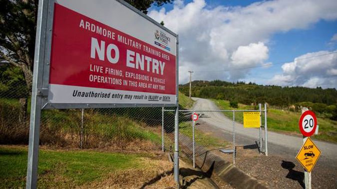 The Ardmore Battle Training Facility is a high-tech building that allows the NZSAS to conduct live firing exercises. (Photo / File)