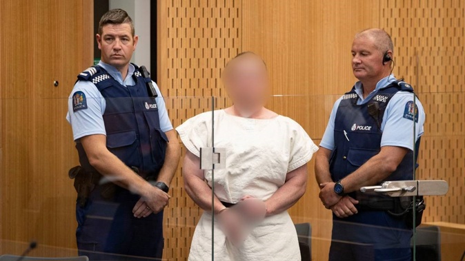 The accused gunman could use his new charges to promote his views, one law professor says. (Photo / NZ Herald)