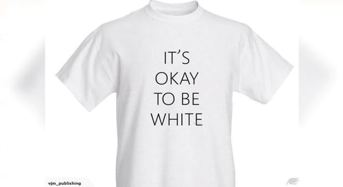 The phrase is known to be associated with white supremacist groups around the world. (Photo / Trade Me)