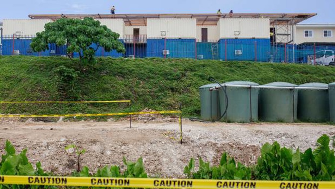 The offshore detention centre on Manus Island. (Photo / Getty)