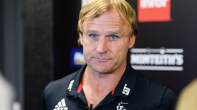 Crusaders coach Scott Robertson. (Photo / Getty)