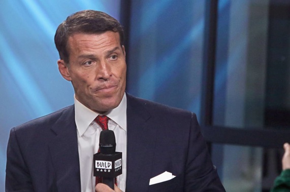 A video form the 1980s has been revealed showing Tony Robbins repeatedly using the N-word. (Photo / Supplied)