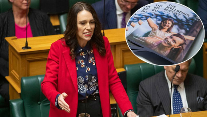 Jacinda Ardern has hit back at National for their take on the news. (Photo / NZ Herald)