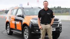 Motorsport icon and Holden Street Smart ambassador Greg Murphy says driver training and avoiding driver distractions were key focuses for road safety. Photo / Supplied