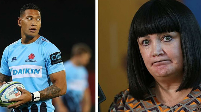 A letter Folau wrote to RA has been leaked to the media. (Photo / Getty)