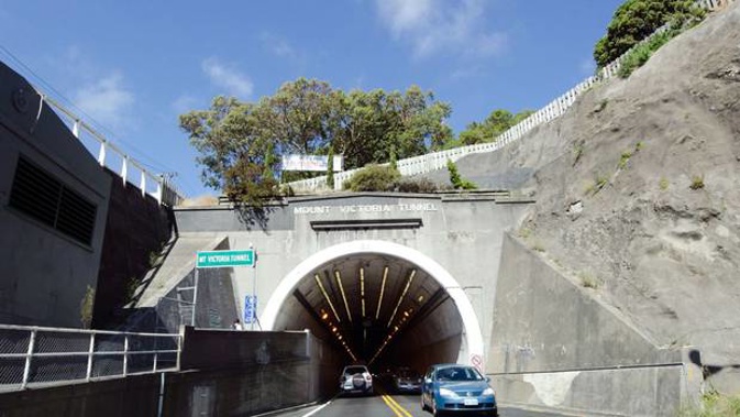 Police said the single-vehicle crash n the Mt Victoria Tunnel occurred just after 6am. Photo / File