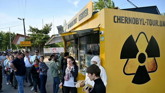 A popular miniseries has seen tourists flock to Chernobyl. (Photo / CNN)
