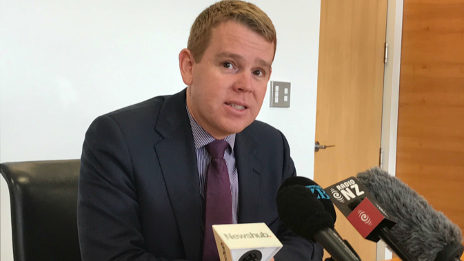 Chris Hipkins made the announcement today. (Photo / NZ Herald)