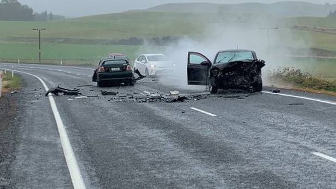 One child died in yesterday's crash in Waiouru. (Photo / Supplied)