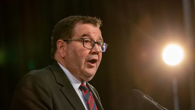 Finance Minister Grant Robertson says that Treasury's public website was tested for security issues just days before National staffers used it to access Budget 2019 information. Photo / Mark Mitchell