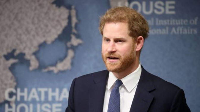 The far-right teenager who branded the Duke of Sussex a "race traitor" in an online post has been jailed for four years and three months. Photo / Getty Images