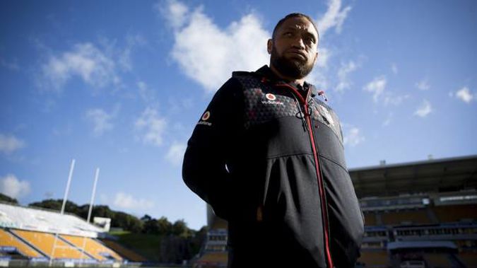 Manu Vatuvei's fledgling boxing career has been ground to a halt after the discovery of a cyst on his brain. Photo / Dean Purcell