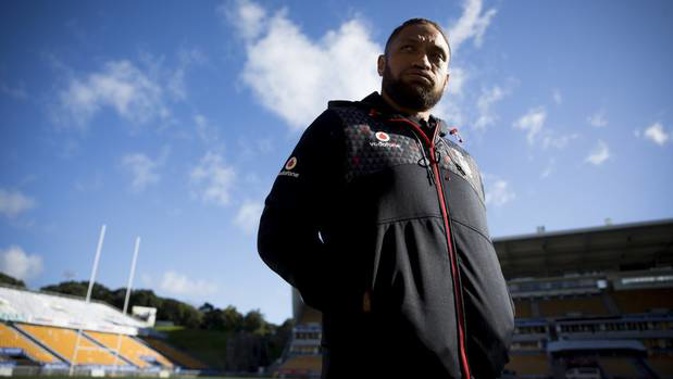 Manu Vatuvei's fledgling boxing career has been ground to a halt after the discovery of a cyst on his brain. Photo / Dean Purcell