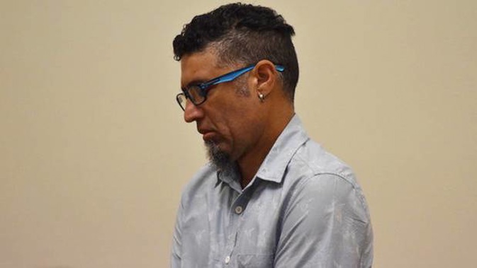 David Cox at a previous appearance in the Whakatane District Court. (Photo / File)