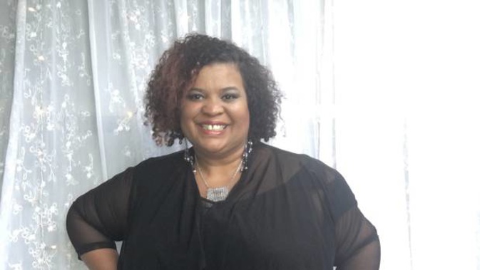 Nelson woman Rebekah Siame says she was left traumatised after being made to squeeze into a seat smaller than that she had paid for after being unexpectedly moved by Air NZ staff. (Photo / Supplied)