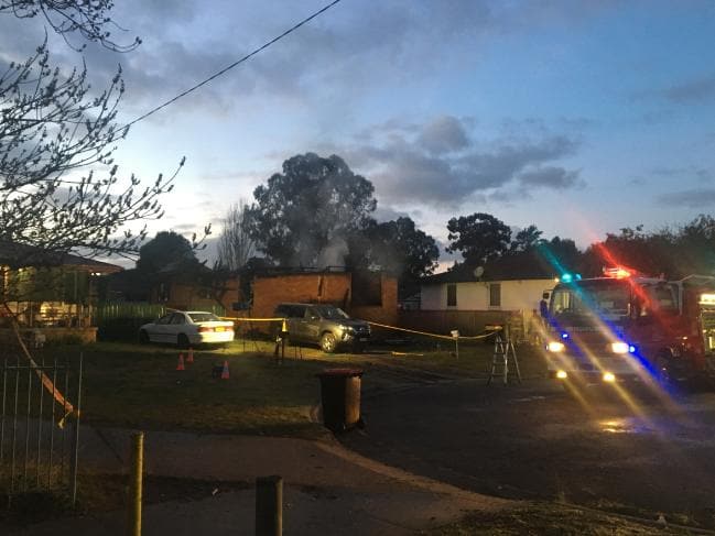 A woman, 31, and boy, eight, were treated at the scene and transferred to hospital. Photo / News Corp Australia