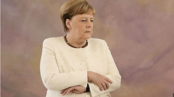 Angela Merkel has twice caused concern over her health in recent weeks. (Photo / CNN)