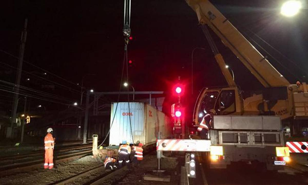 Commuter chaos: 20,000 rail travellers face huge delays after a derailment (Photo / Supplied)